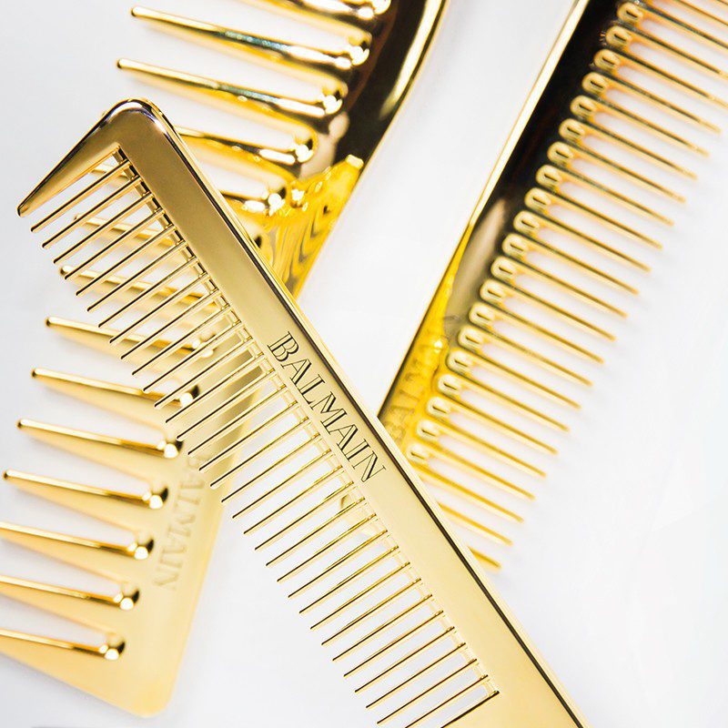 24 karats kam från – BALMAIN GOLDEN CUTTING COMB