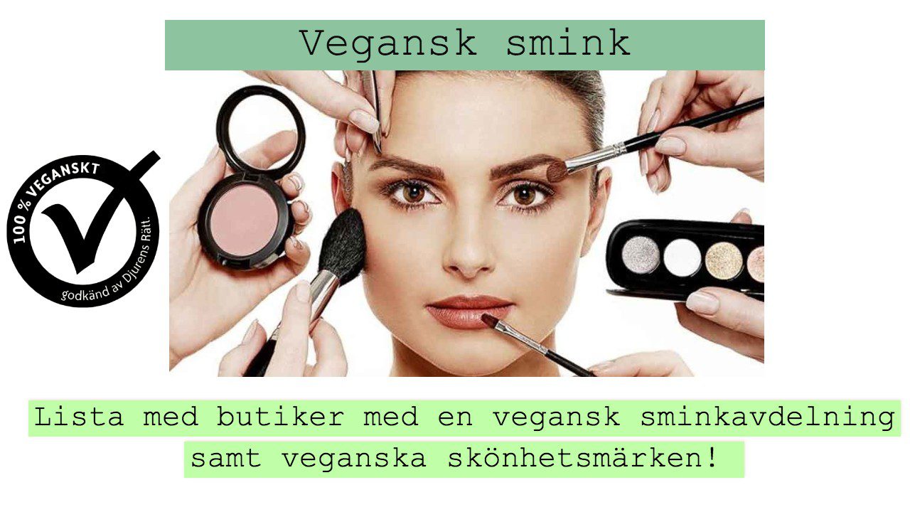 Här kan du köpa vegansk smink & makeup