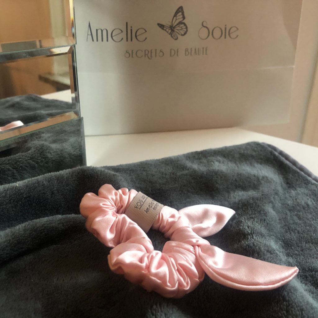 Scrunchie av mullbärssiden