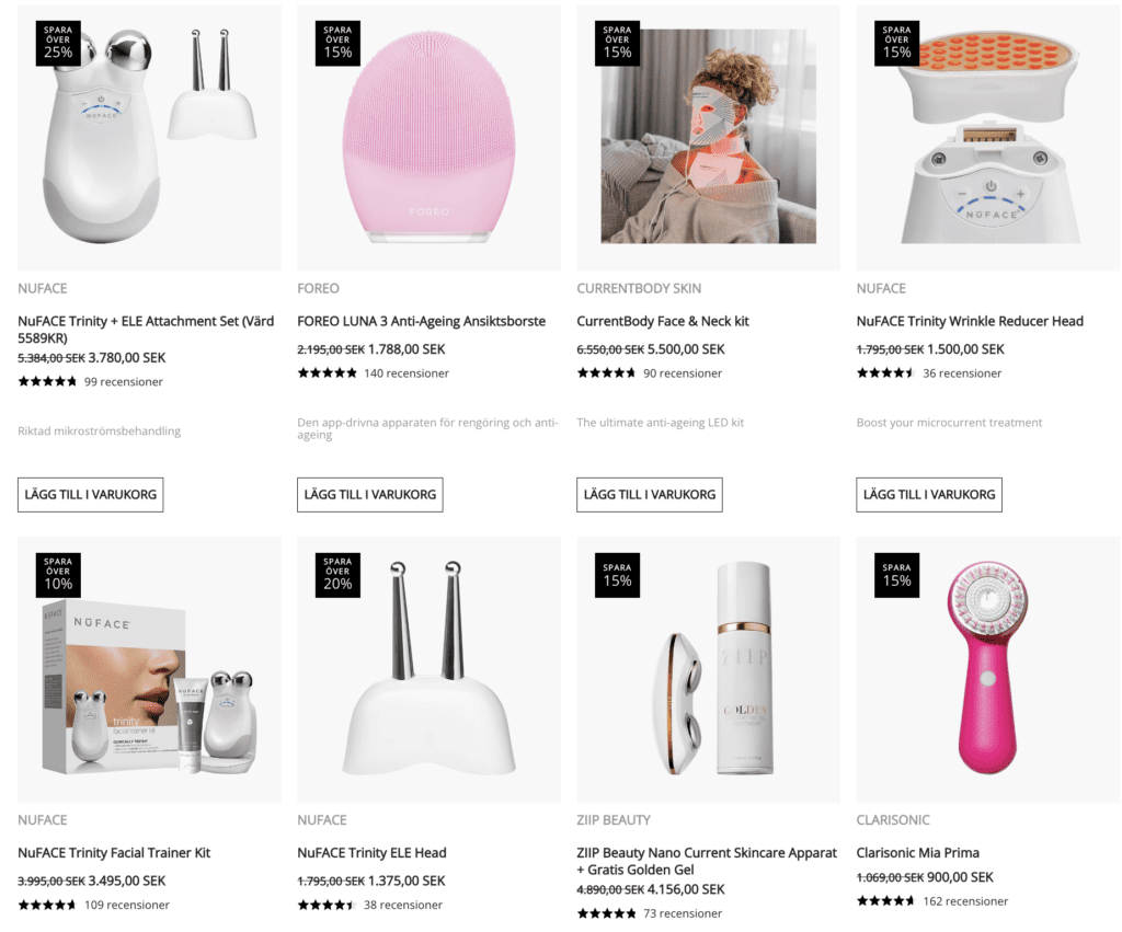 Currentbody Black Friday Rea 2024 med 10 % extra rabattkod