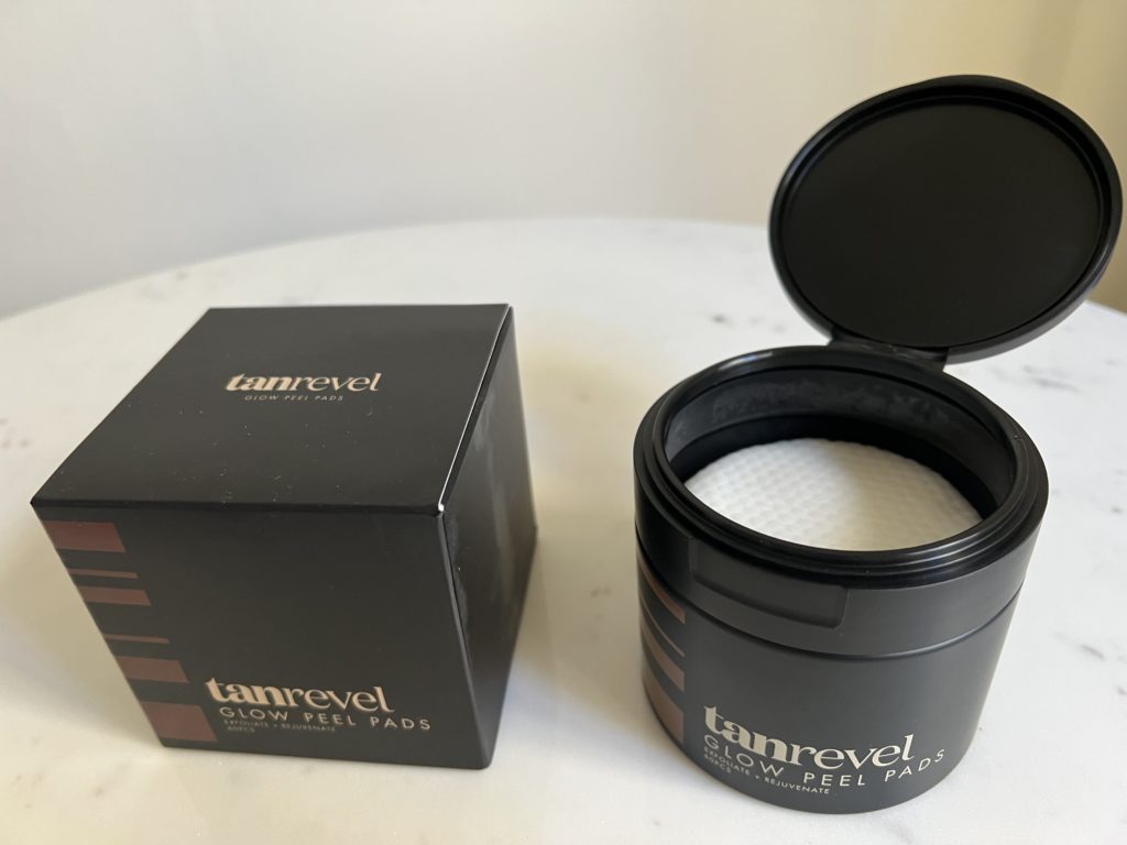 recension tanrevel glow peel pads