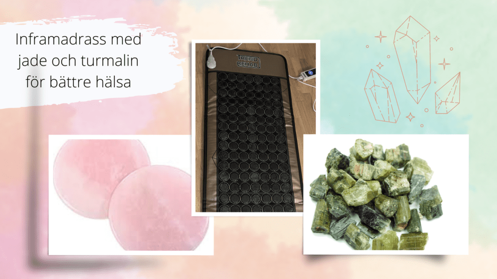 Bästa Inframadrass med jade och turmalin för bättre hälsa