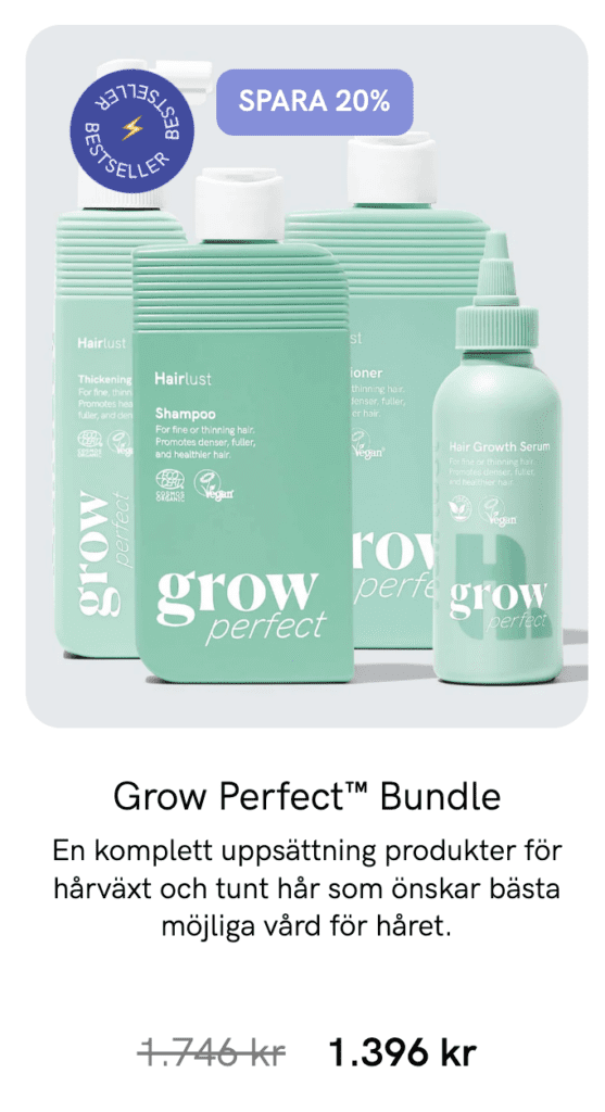 Recension Hairlust Grow Perfect™ Shampoo