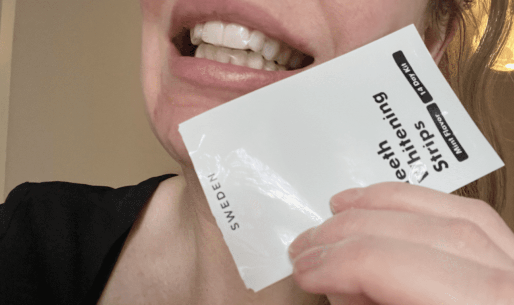 Recension WeSmile Whitening strips