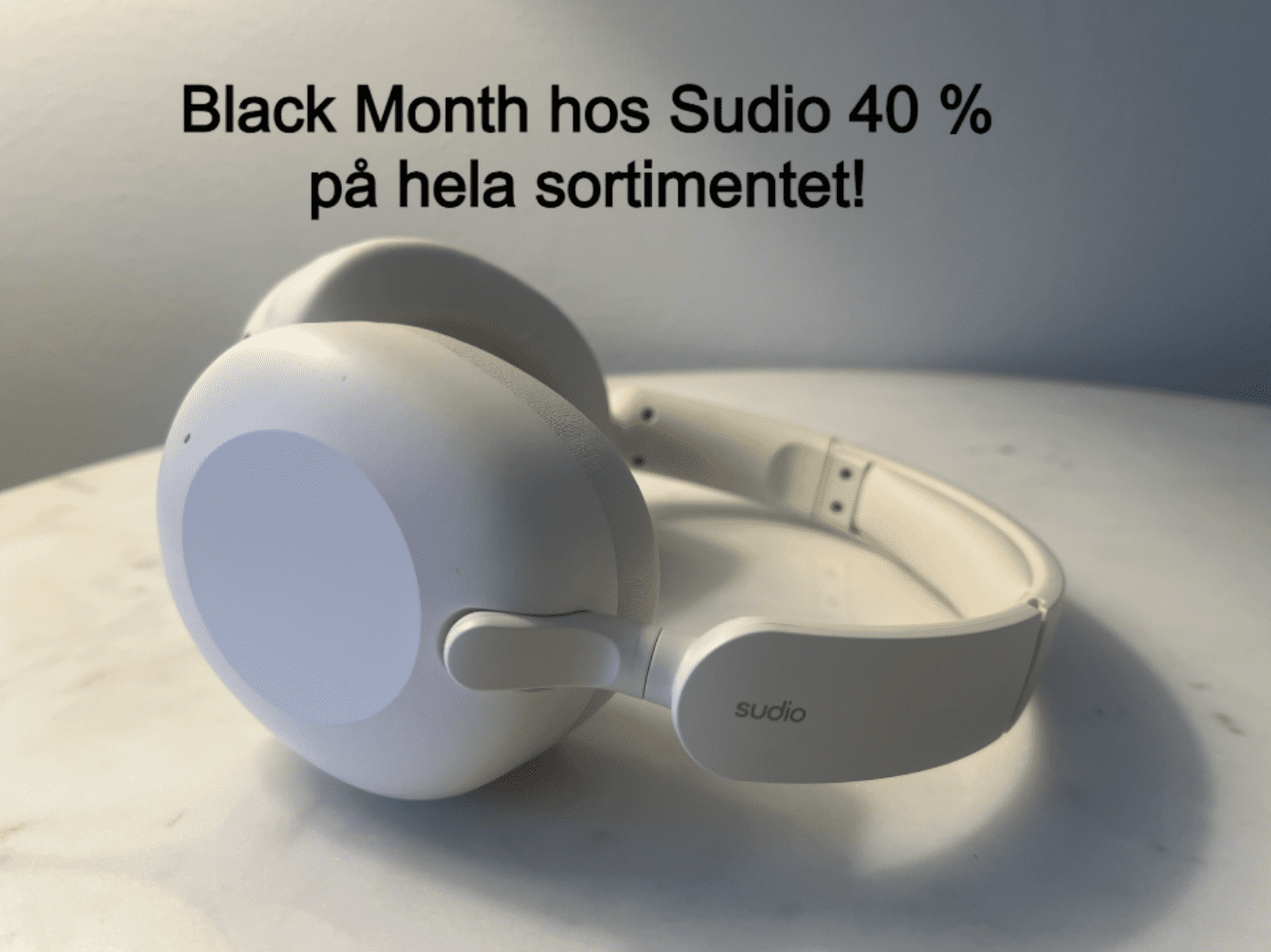 Black Month hos Sudio 40 % på hela sortimentet