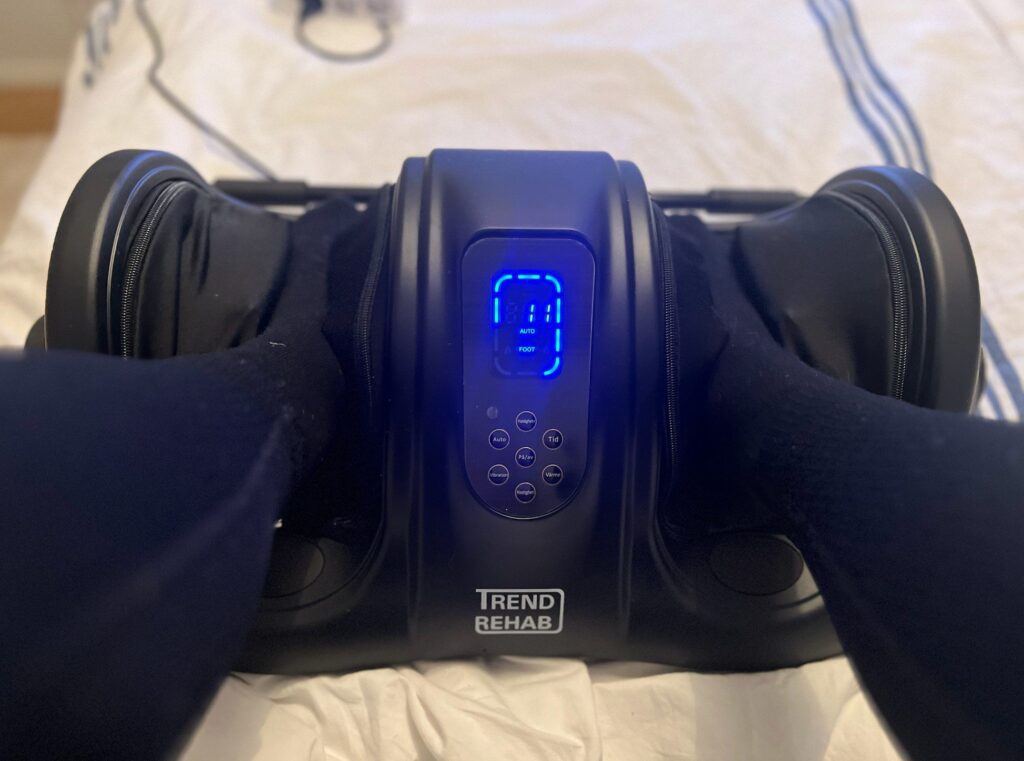 Shiatsu Fotmassageapparat