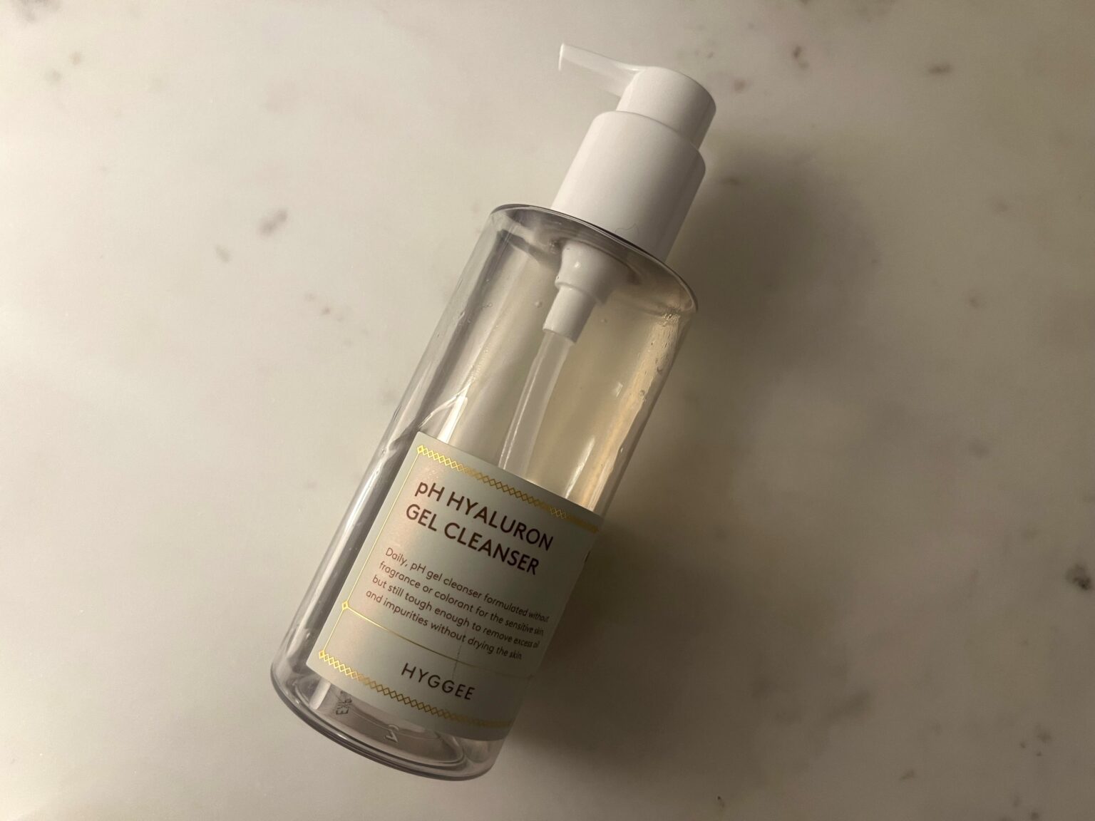 Recension: Hyggee pH Hyaluron Gel Cleanser