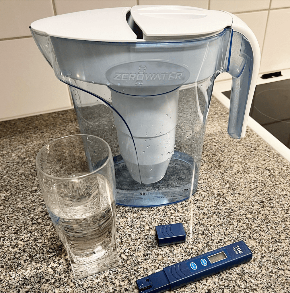 Recension ZeroWater® vattenfilter kanna